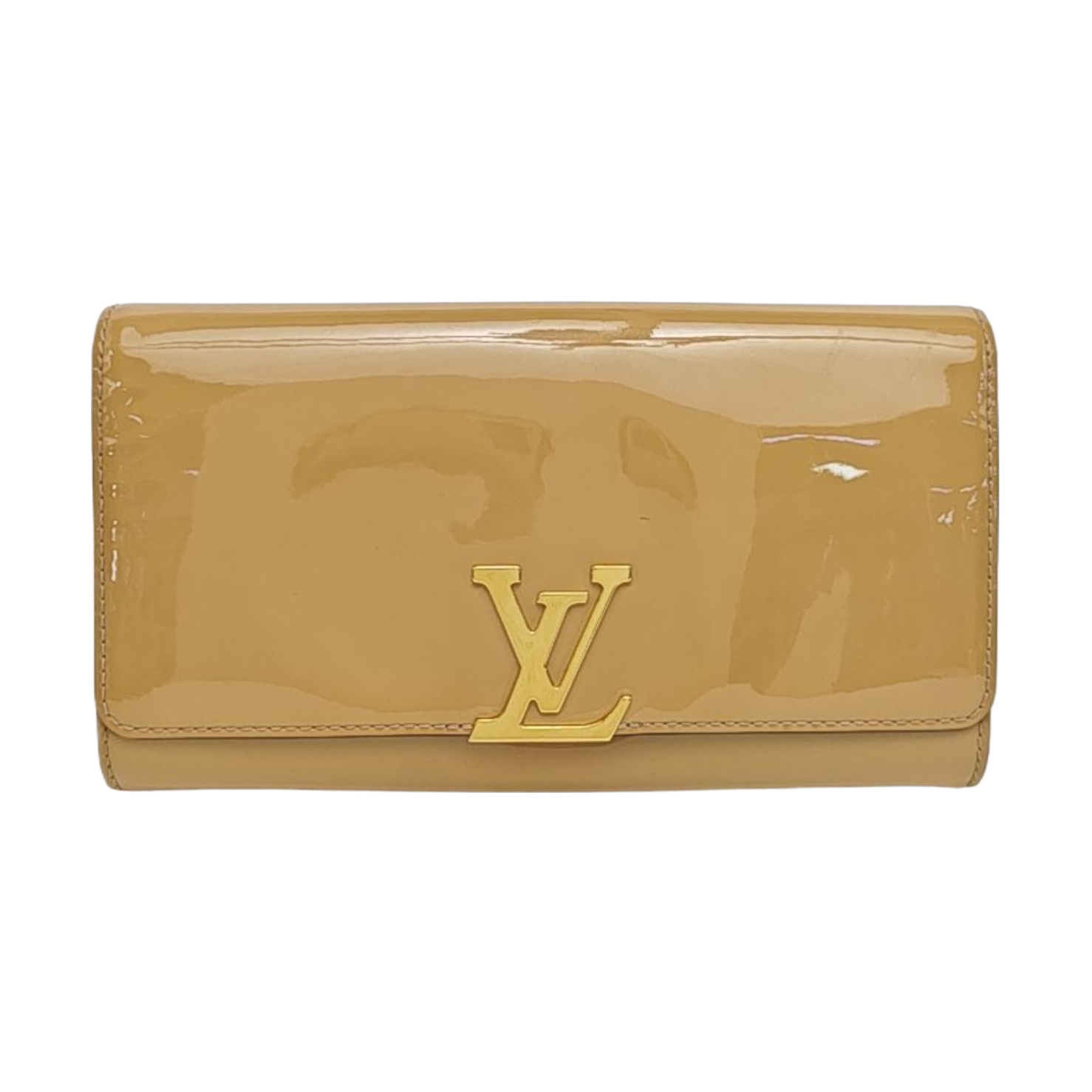 LOUISE Patent Leather Beige