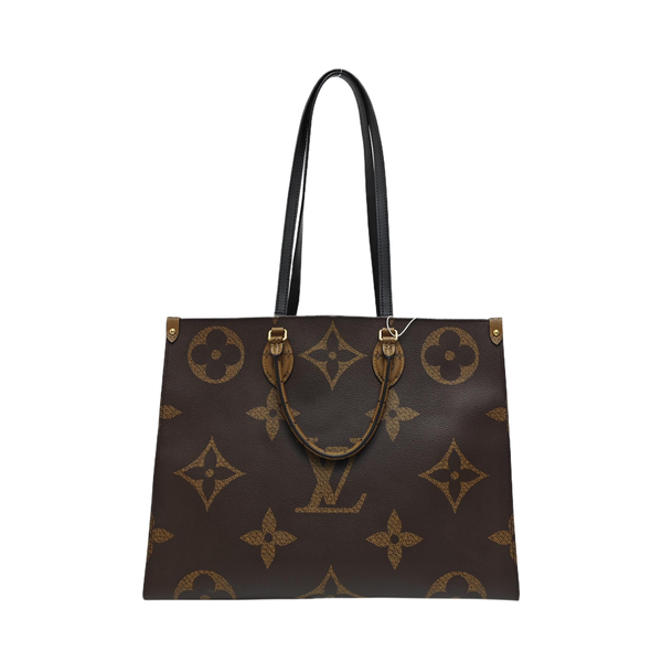 ONTHEGO GM Monogram Coated Canvas Brown