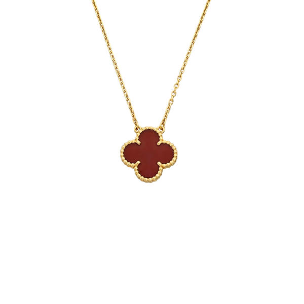 Vintage Alhambra 18k Gold Necklace