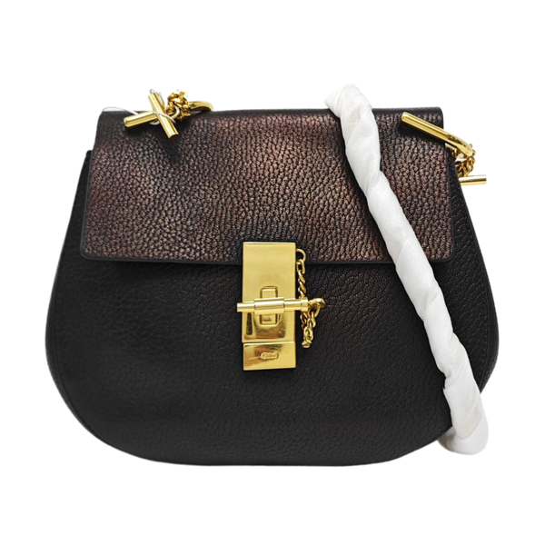 Drew Medium Calfskin Black