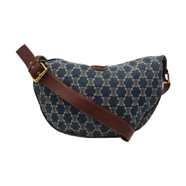 Canvas Shoulder Bag Blue