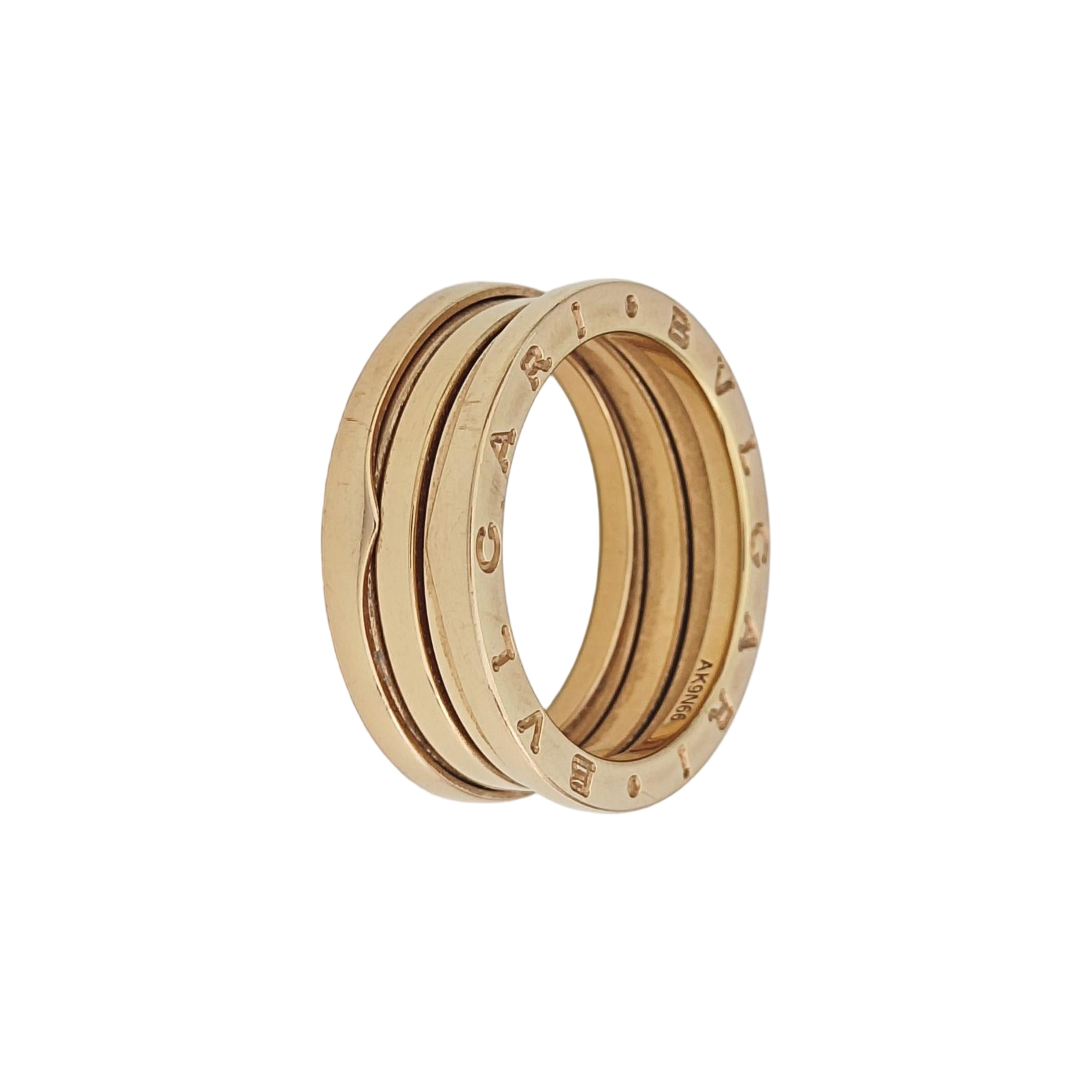 B.ZERO1 18k Rose Gold Ring EU 60