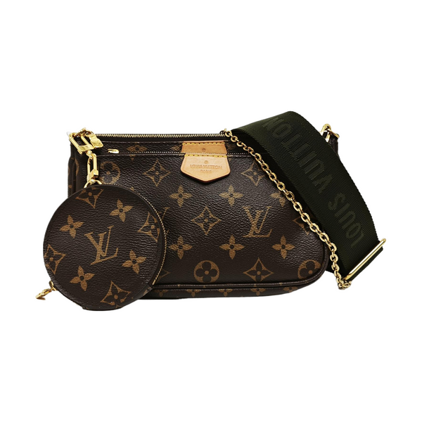 MULTI Monogram Coated Canvas Brown