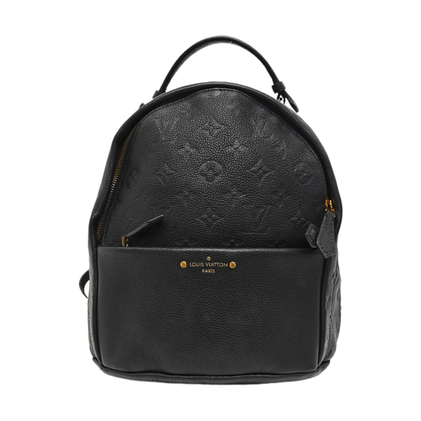 SORBONNE Monogram Calfskin Black
