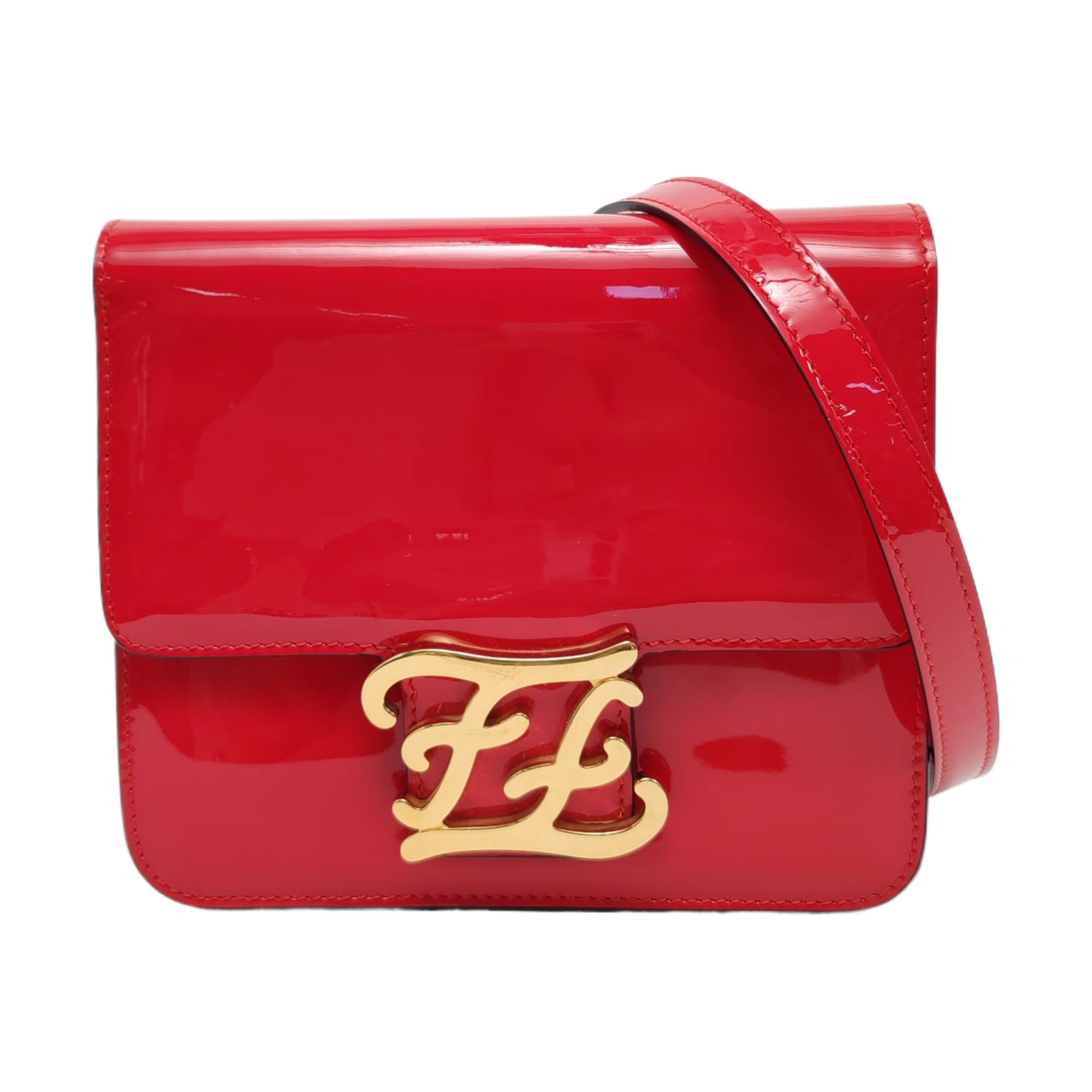 Karligraphy Patent Leather Red