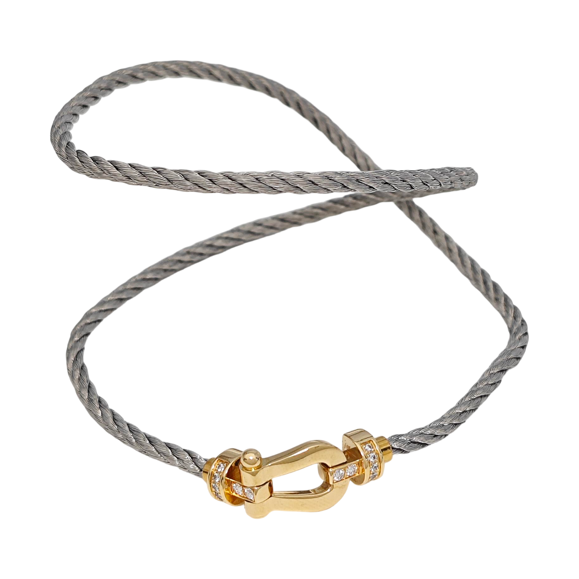 Force 10 Steel Silver Bracelet