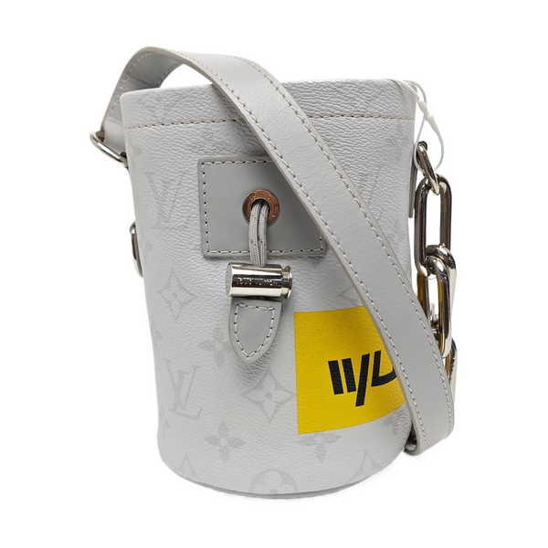 CHALK Monogram Coated Canvas Gray