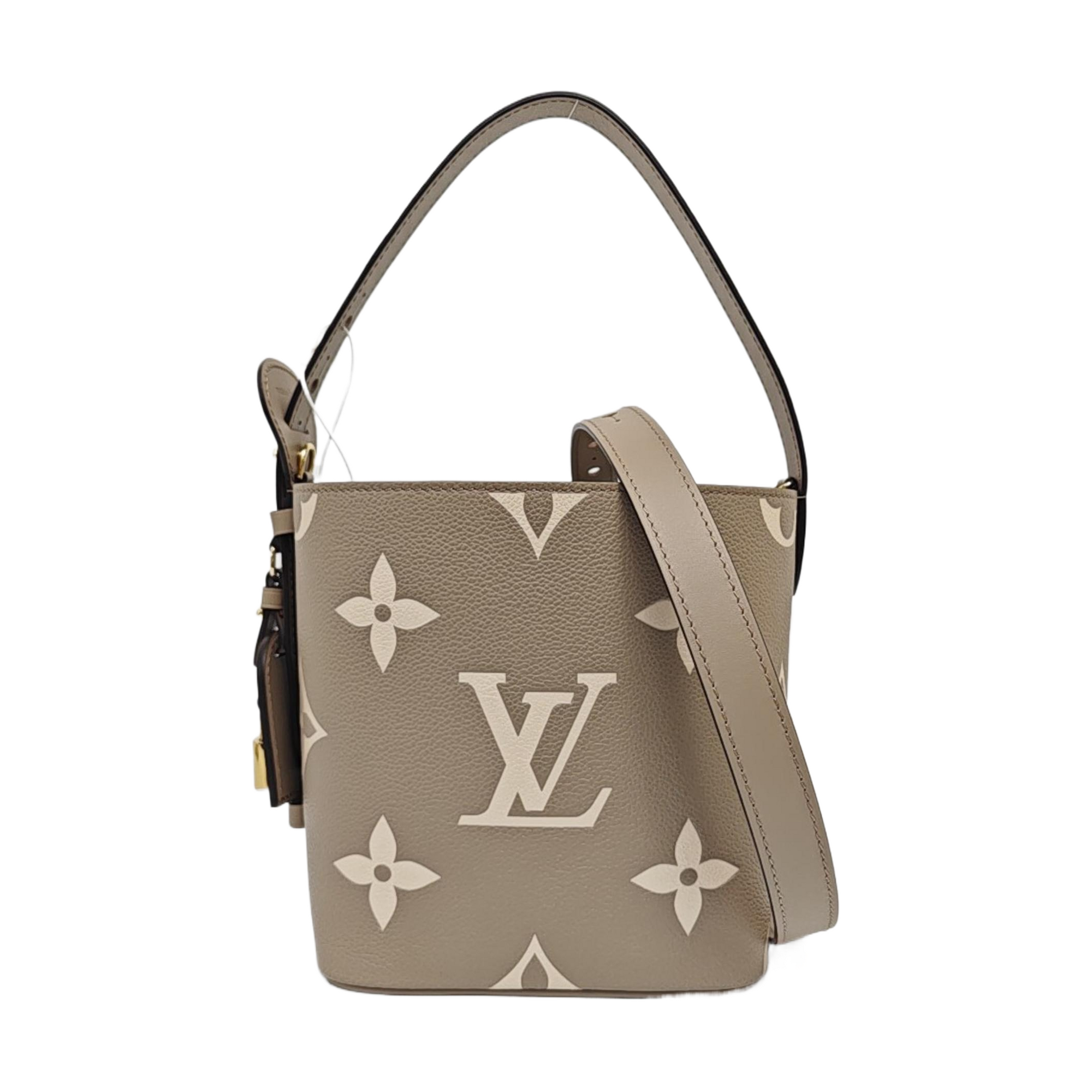 ALL IN BB Monogram Calfskin Gray