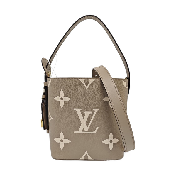 ALL IN BB Monogram Calfskin Gray