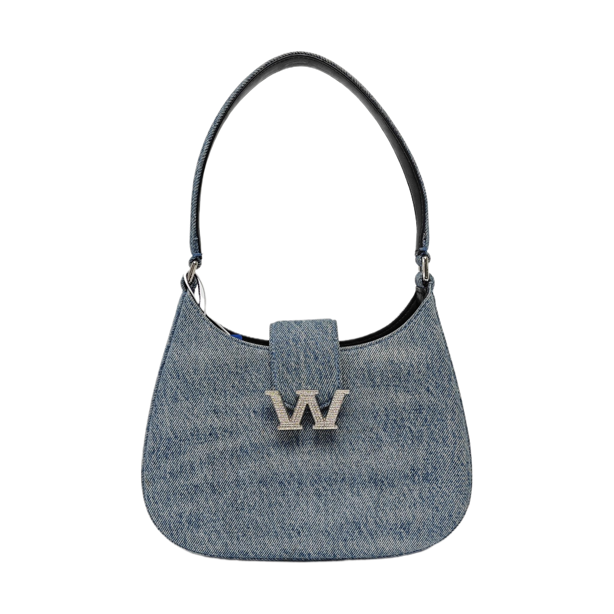 Denim Shoulder Bag Blue