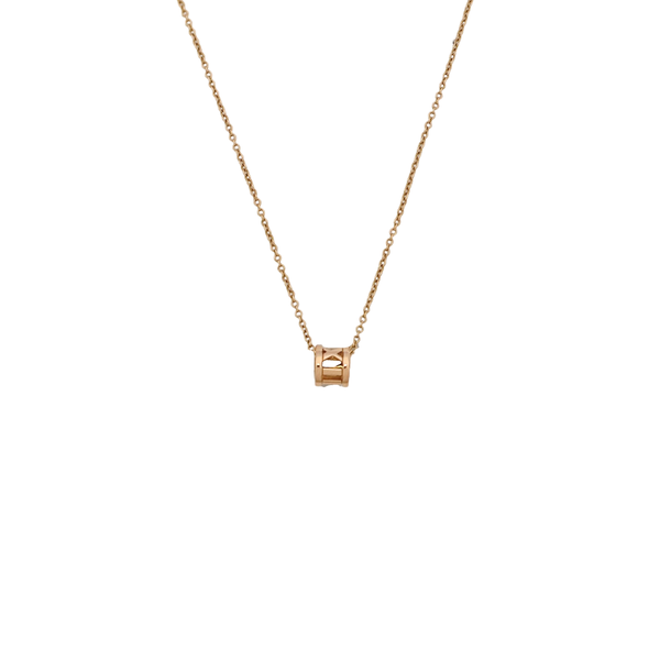 Atlas 18k Rose Gold Necklace