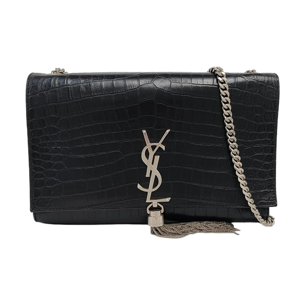 Authenticated pre-owned  KATE Medium Calfskin Black - Shoulder Bag at Looply