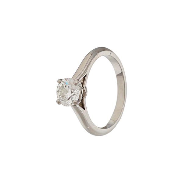 Platinum 950 Silver Ring EU 47