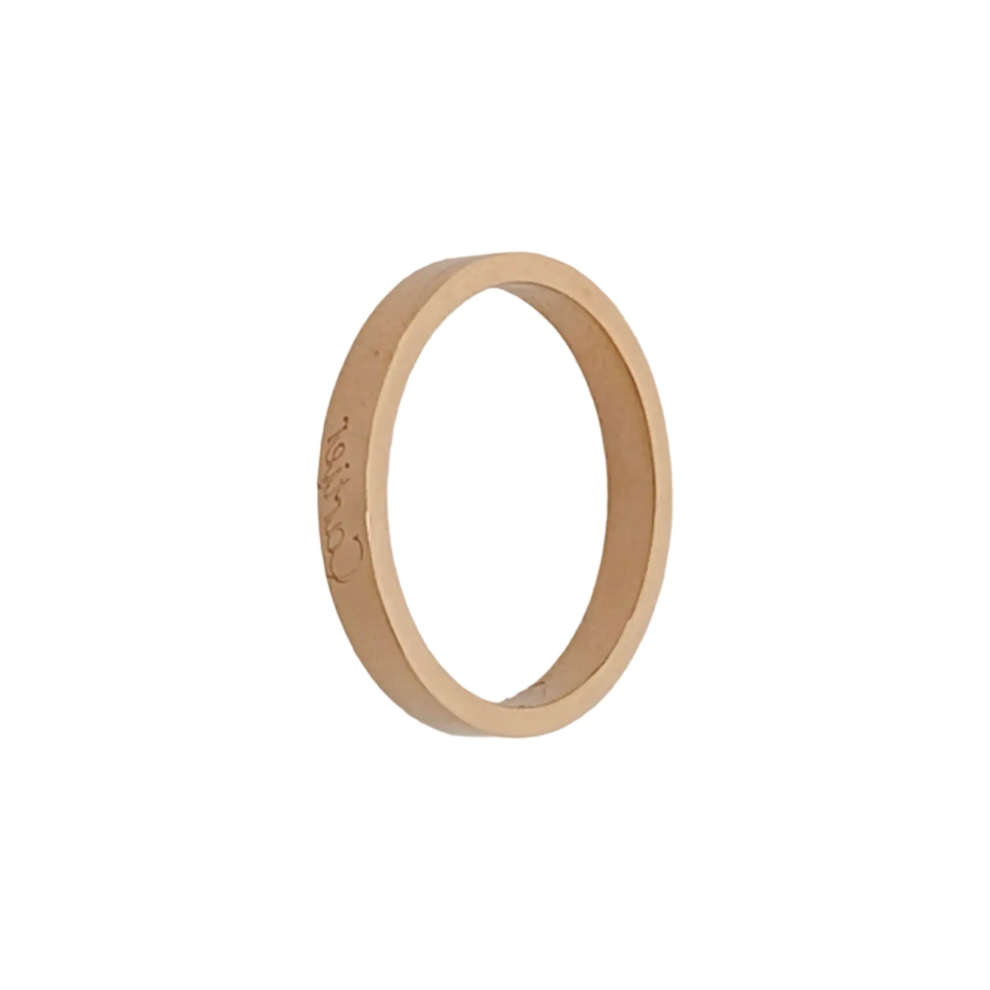 C DE CARTIER 18k Rose Gold Ring EU 59