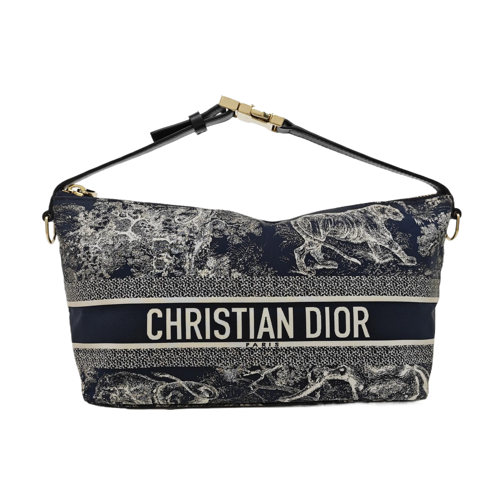 Diortravel Nomad Medium Fabric Blue
