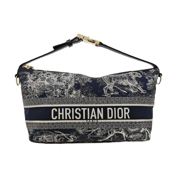Diortravel Nomad Medium Fabric Blue