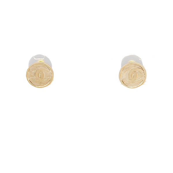 Metal Gold Stud Earrings