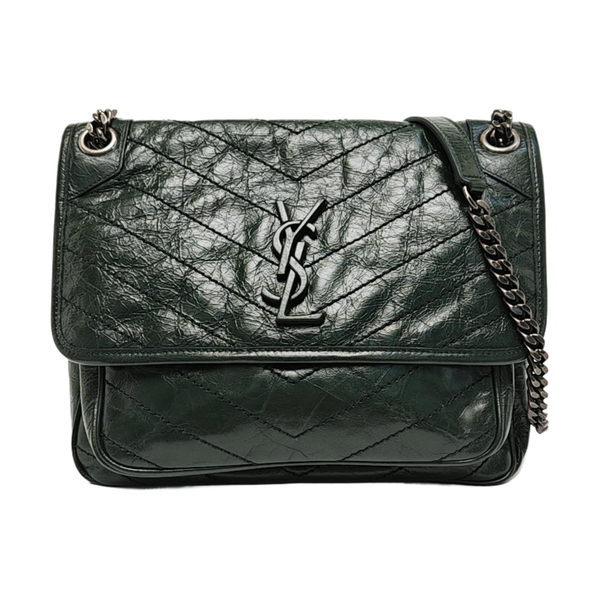 NIKI Medium Calfskin Green