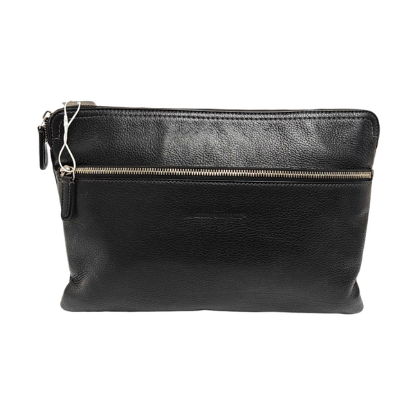 Calfskin Clutch Black
