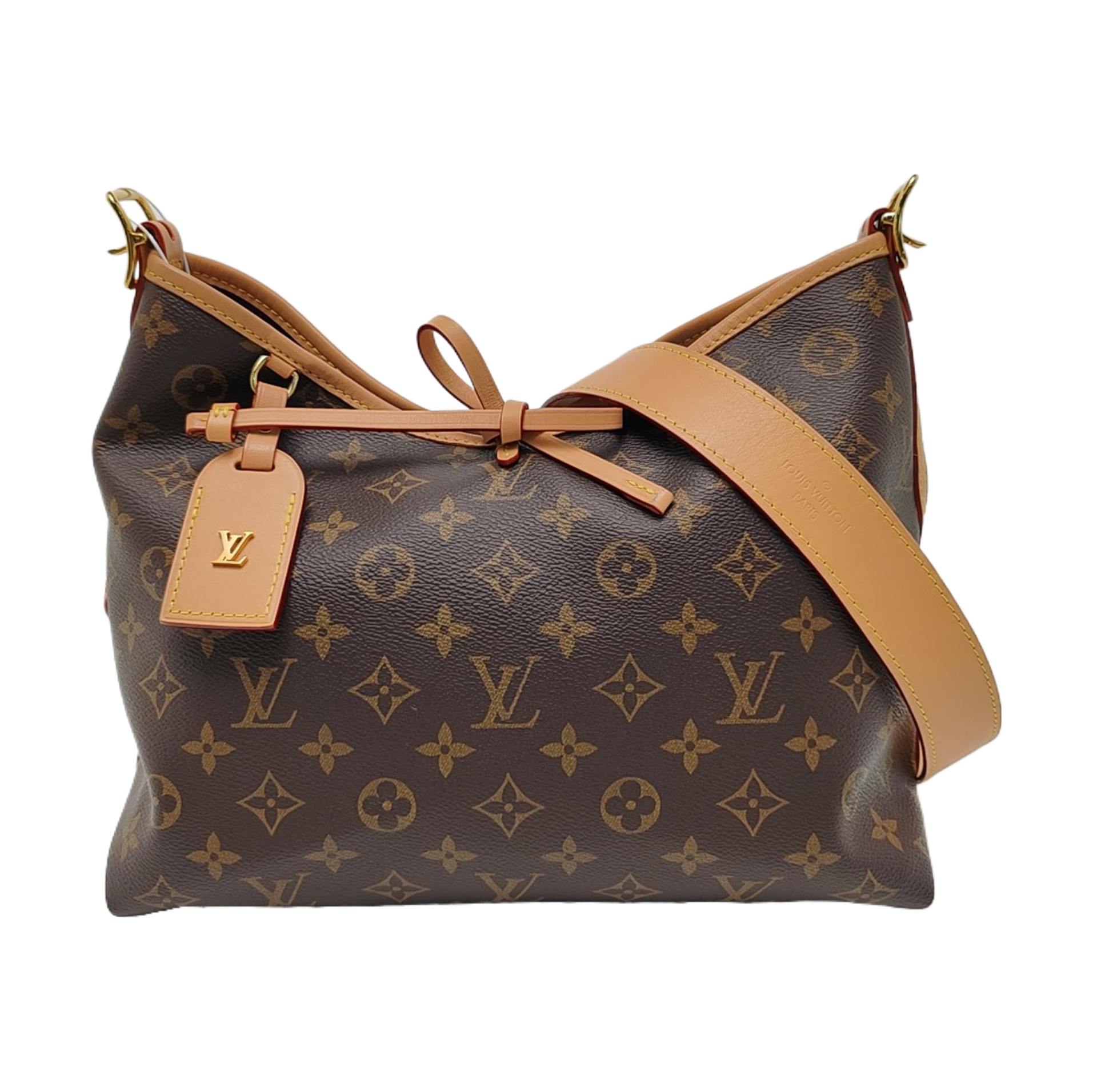 CARRYALL PM Monogram Coated Canvas Brown