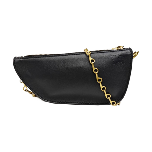 Lambskin Shoulder Bag Black