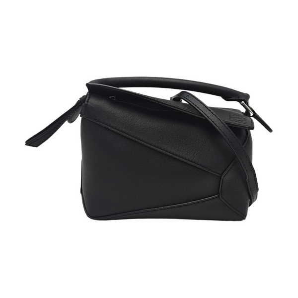 Puzzle Mini Calfskin Black