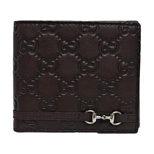 Signature Monogram Calfskin Brown