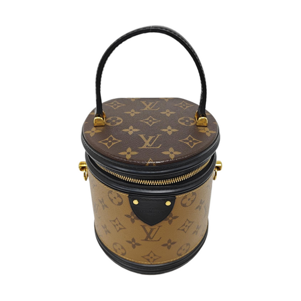 CANNES PM Monogram Coated Canvas Brown