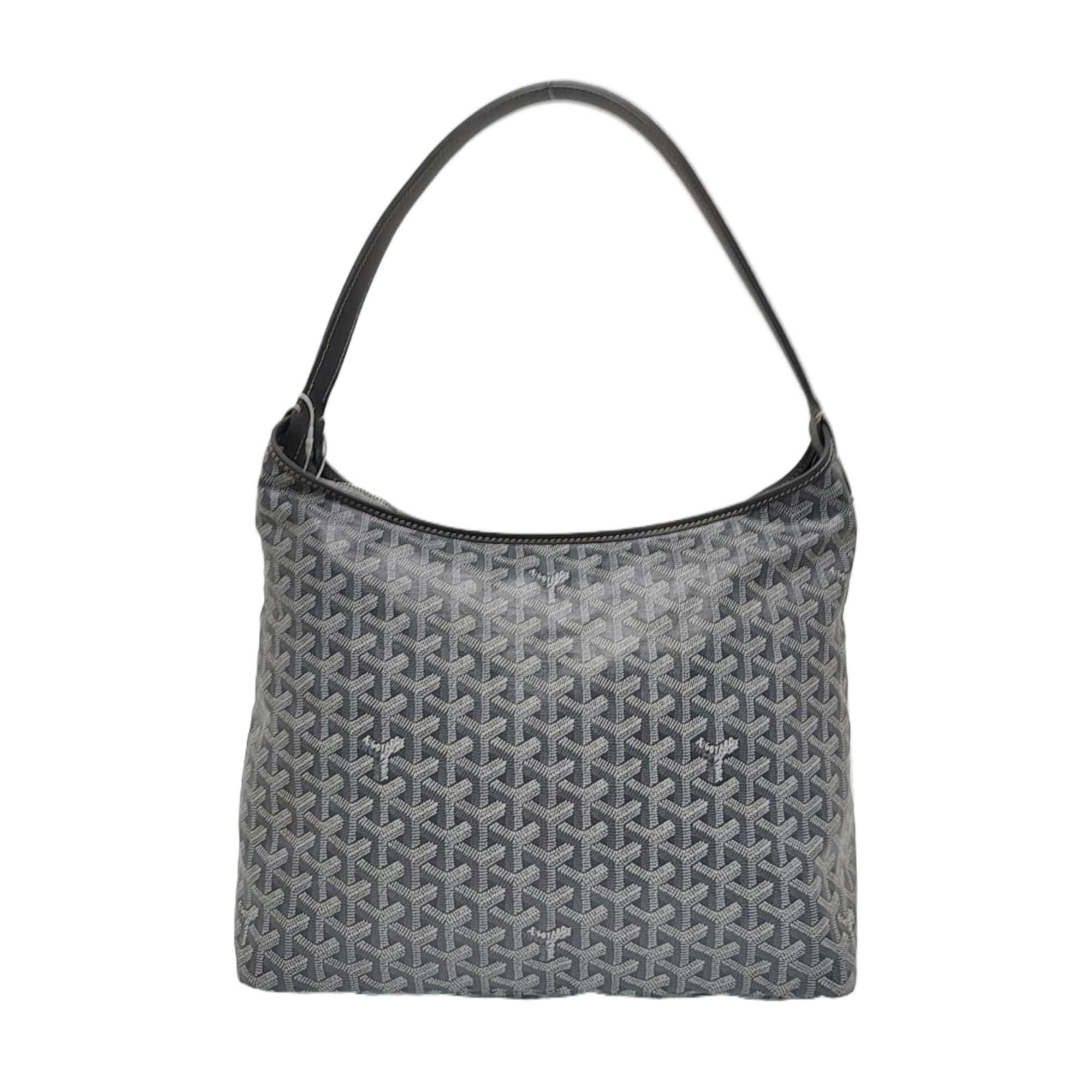 Hobo Coated Canvas Gray