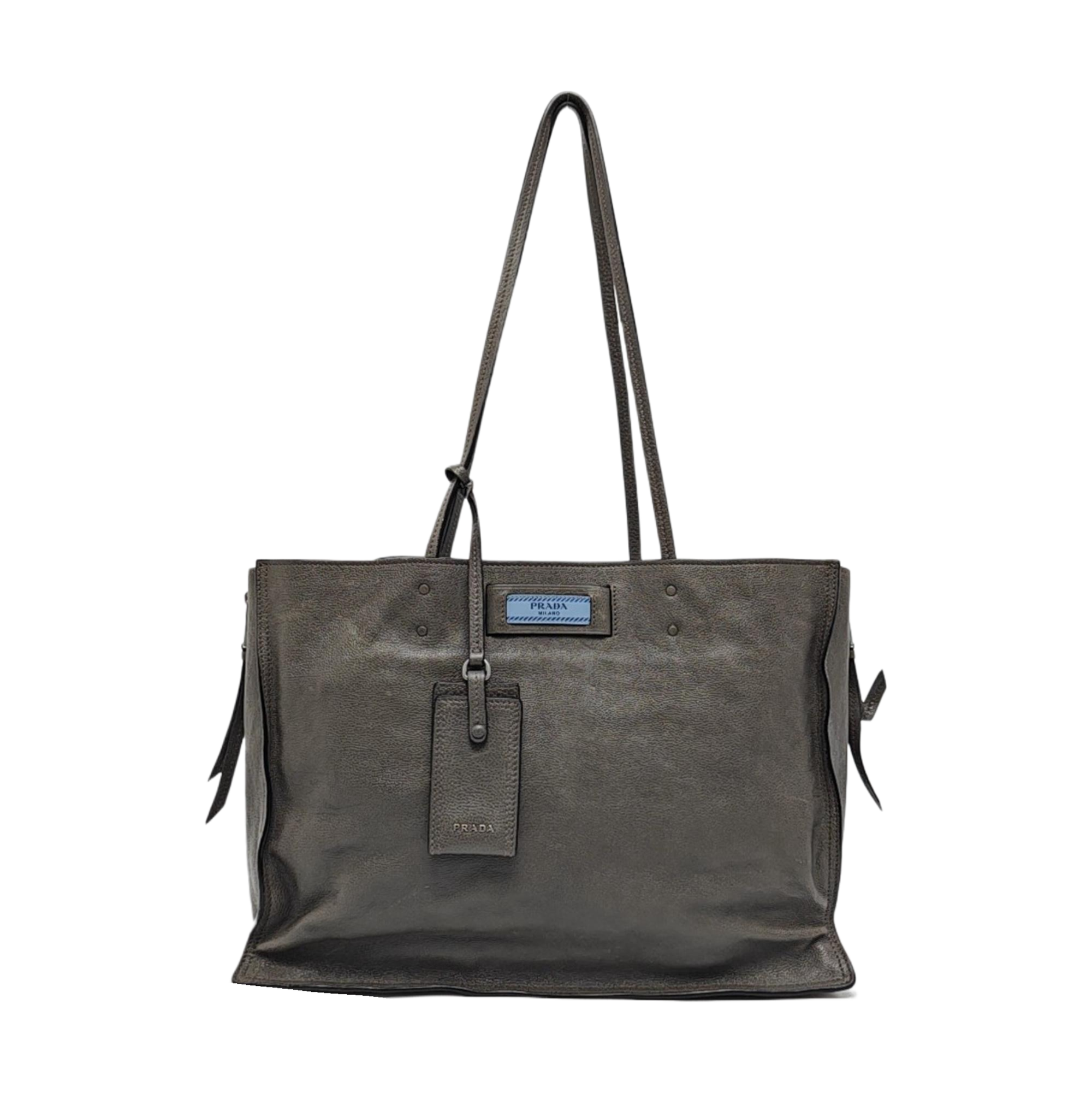 Etiquette Calfskin Gray