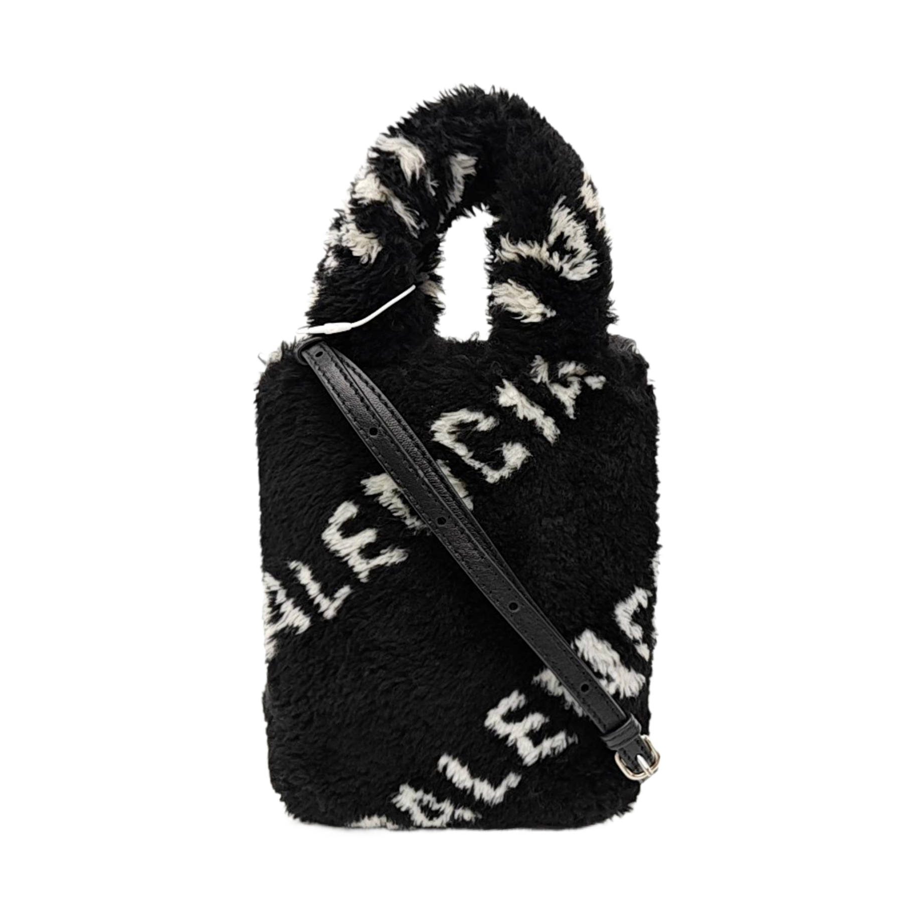 Fabric Shoulder Bag Black