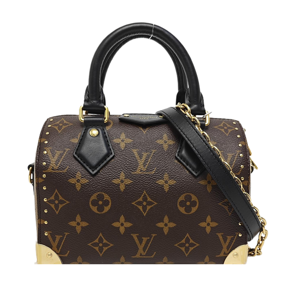 SPEEDY TRUNK 20 Monogram Coated Canvas Brown