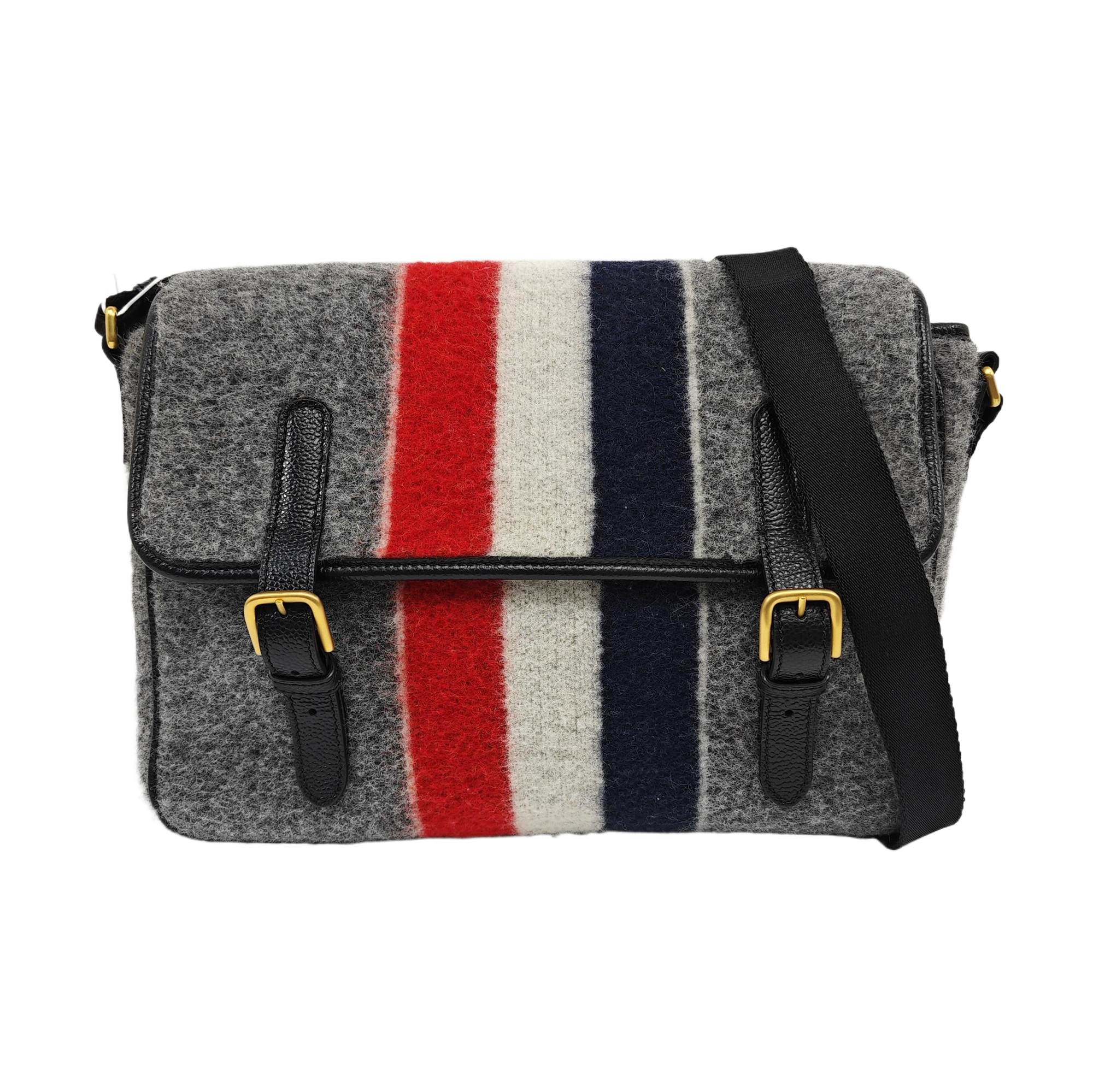 Fabric Shoulder Bag Gray