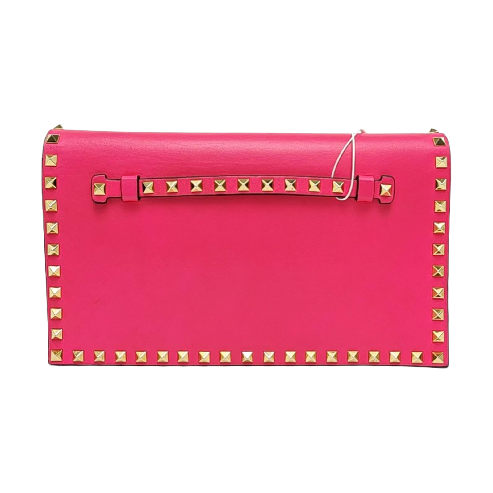 Authenticated pre-owned  Rockstud Lambskin Pink - Clutch at Looply