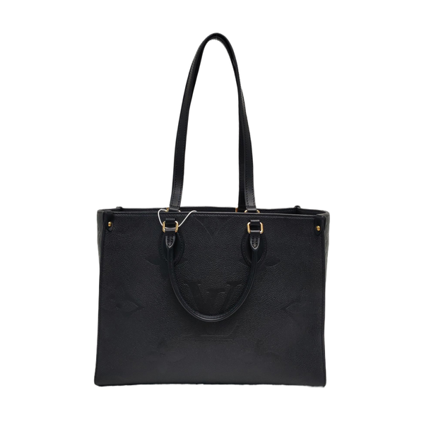 ONTHEGO MM Monogram Calfskin Black