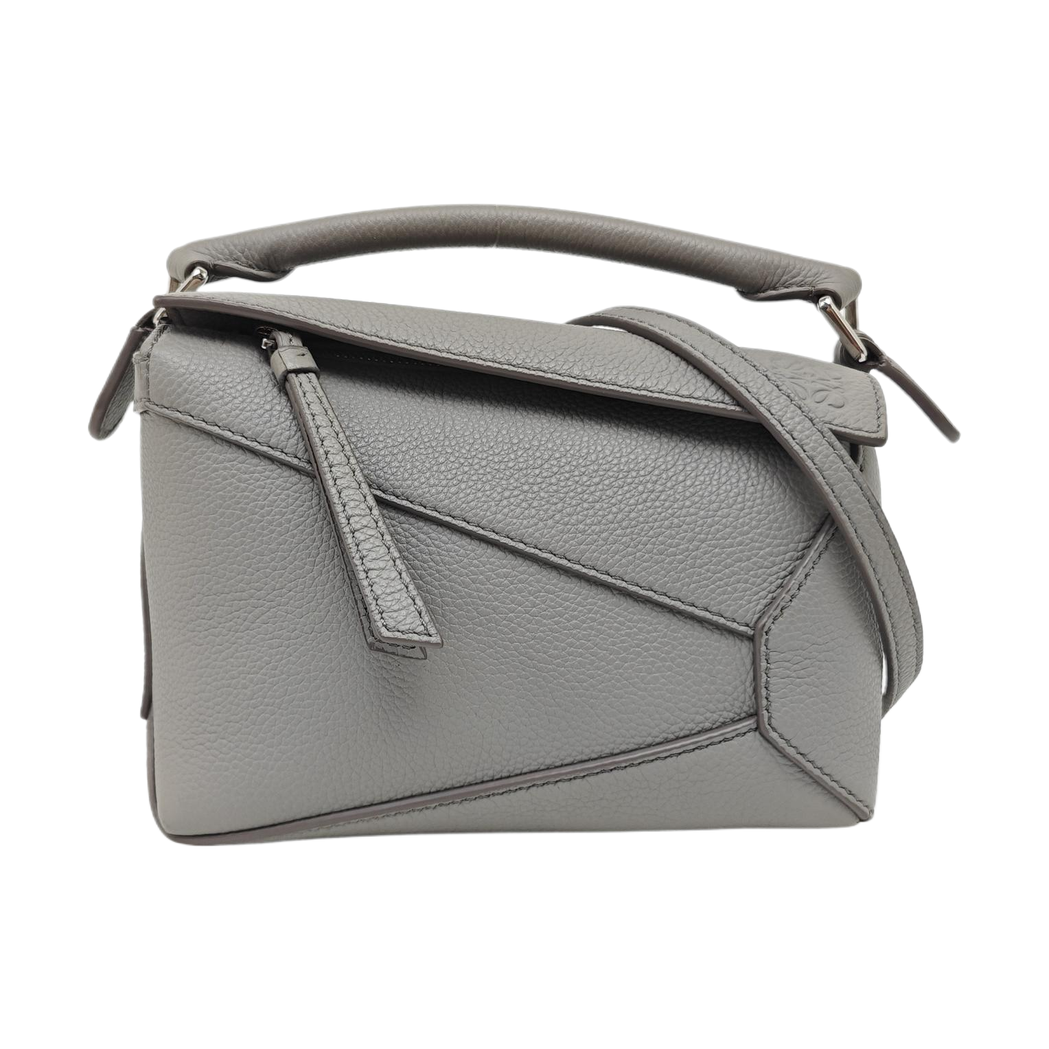 Puzzle Mini Calfskin Gray