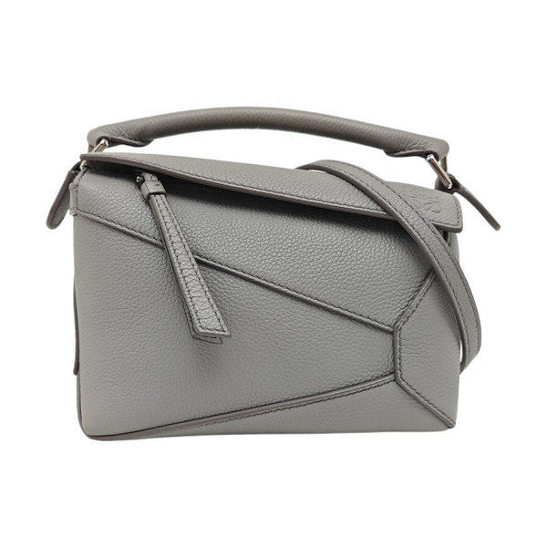 Puzzle Mini Calfskin Gray