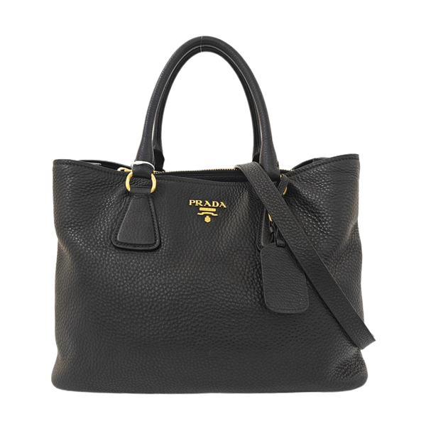 Calfskin Tote Bag Black