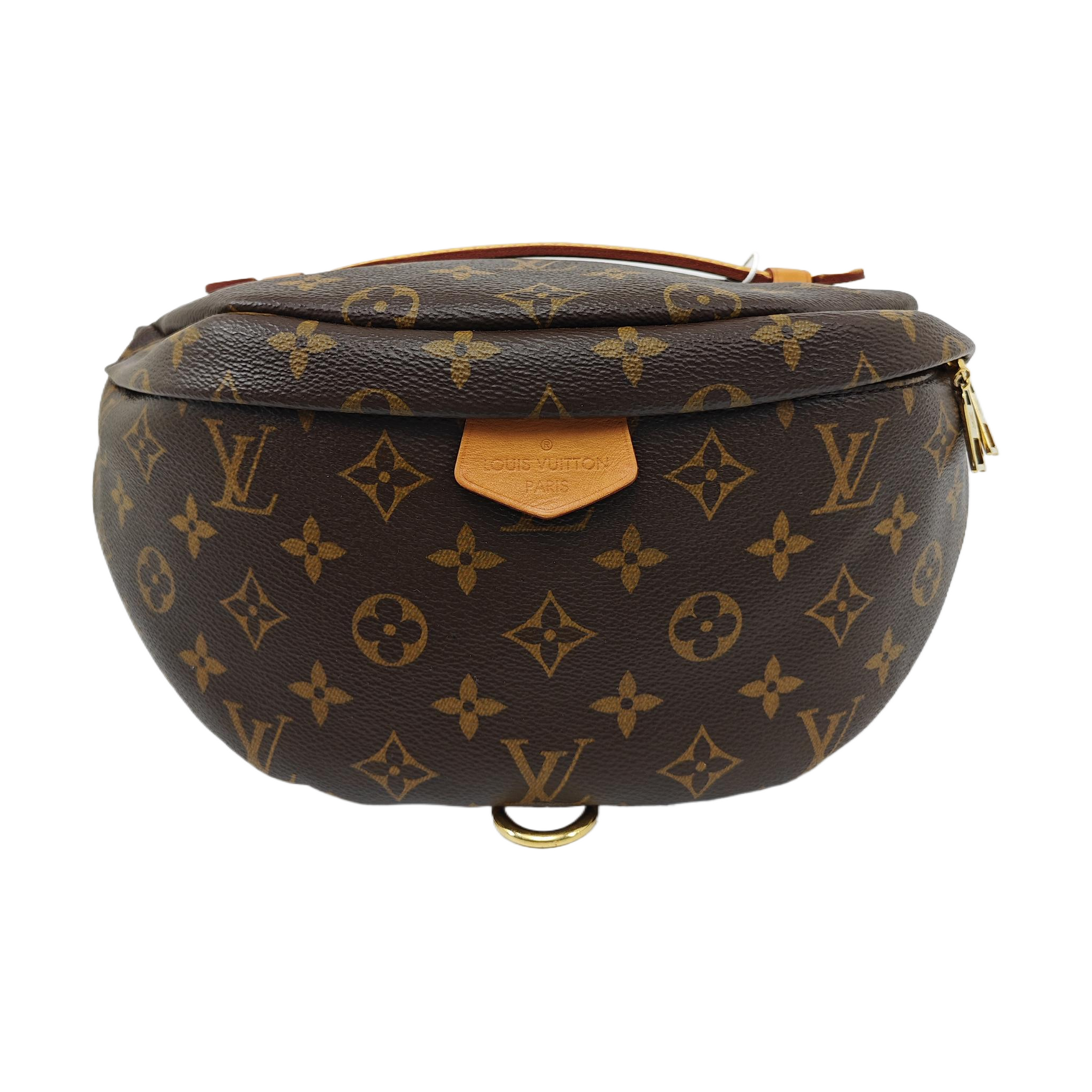 BUMBAG Monogram Coated Canvas Brown