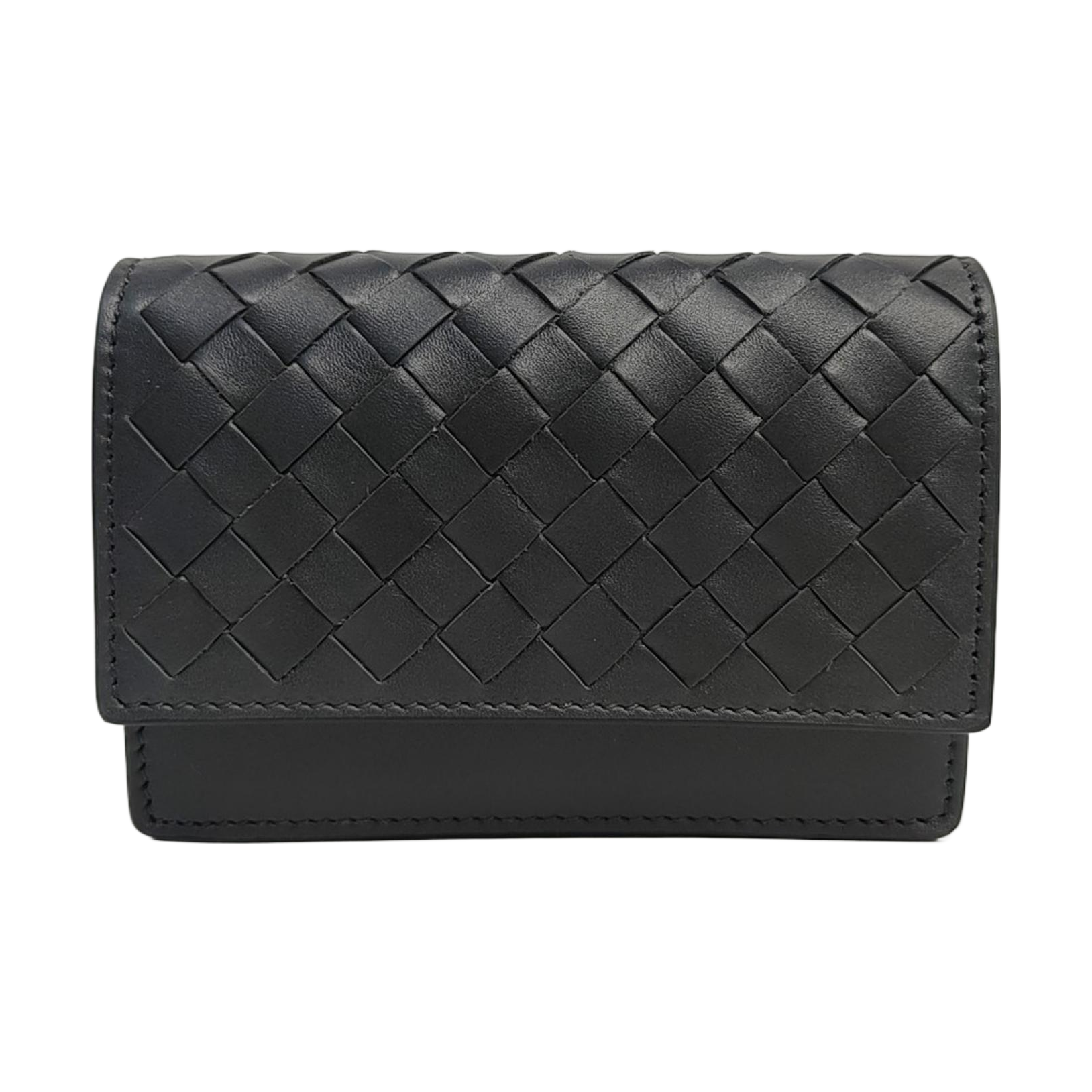 Lambskin Card Holder Gray