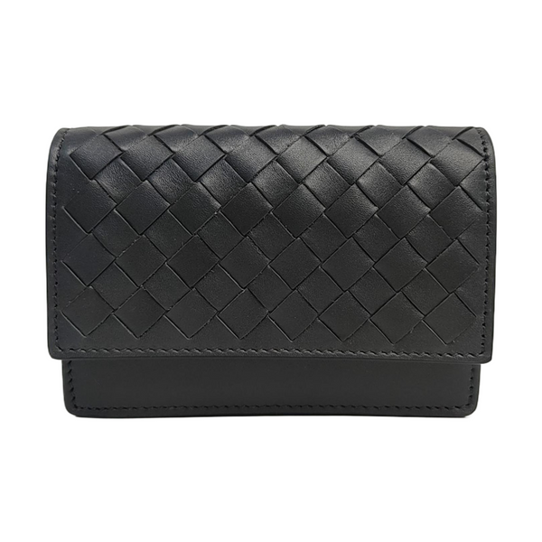 Lambskin Card Holder Gray