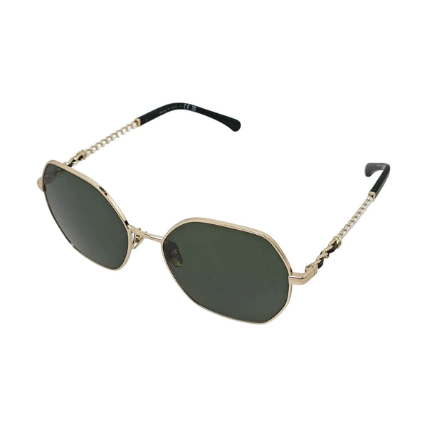 Metal Sunglasses Green