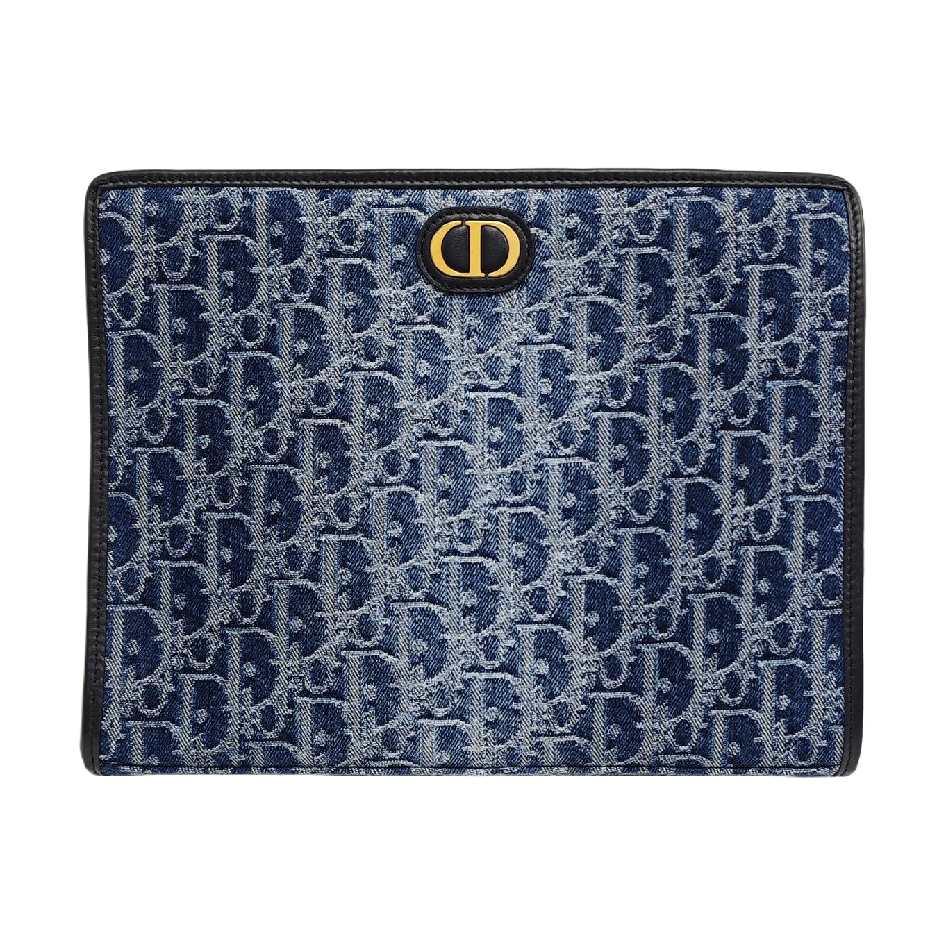 30 Montaigne Oblique Canvas Blue