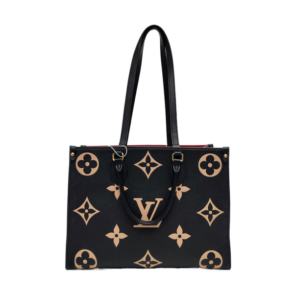 ONTHEGO MM Monogram Calfskin Black