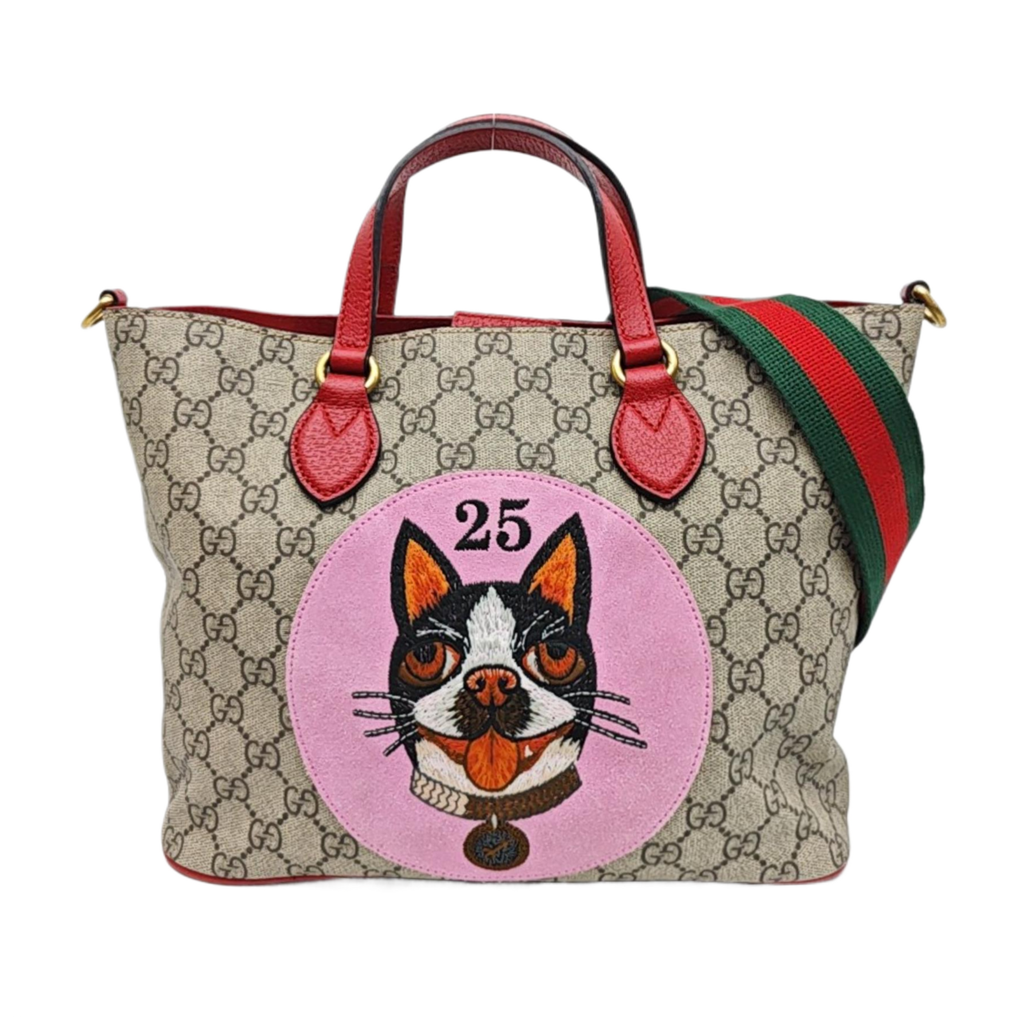Children’s GG Bucket Monogram Coated Canvas Beige