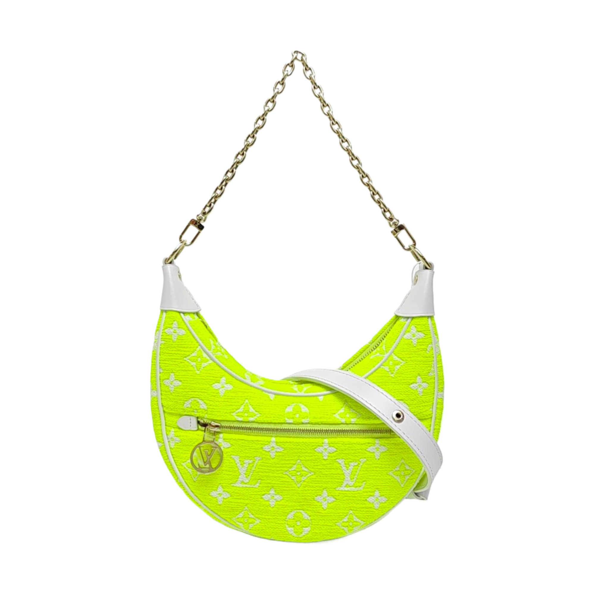 LOOP Monogram Fabric Green