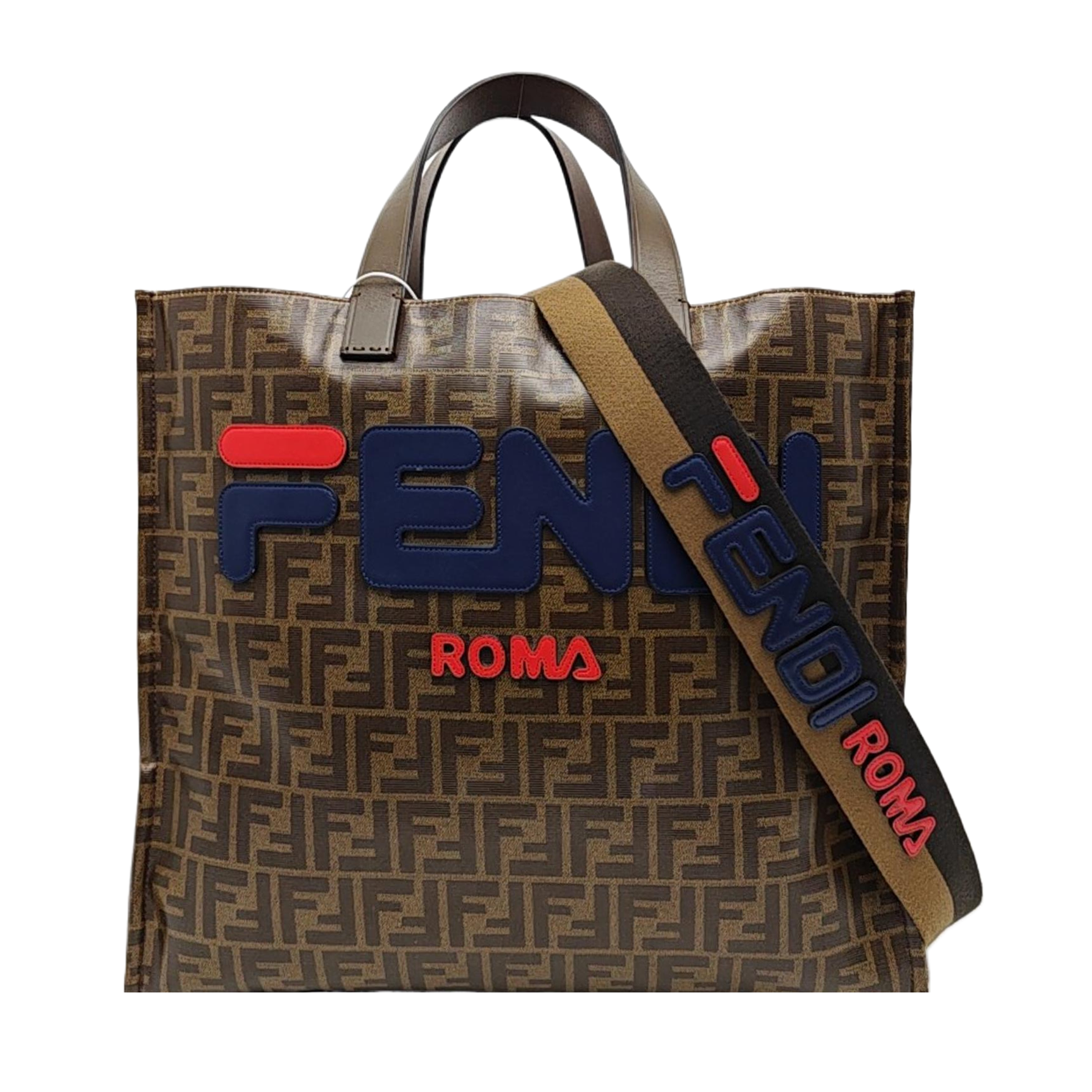 Mania Coated Canvas Brown