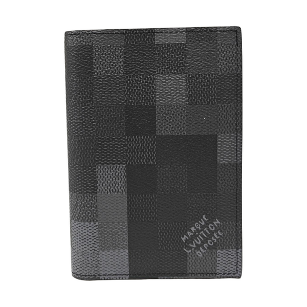 Damier Graphite Coated Canvas Wallet Black