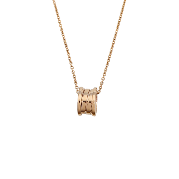 B.ZERO1 18k Rose Gold Necklace