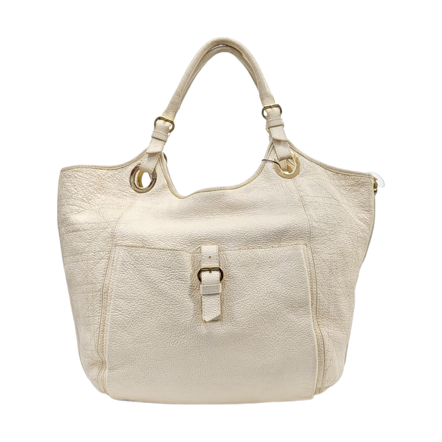 Cannage Calfskin White